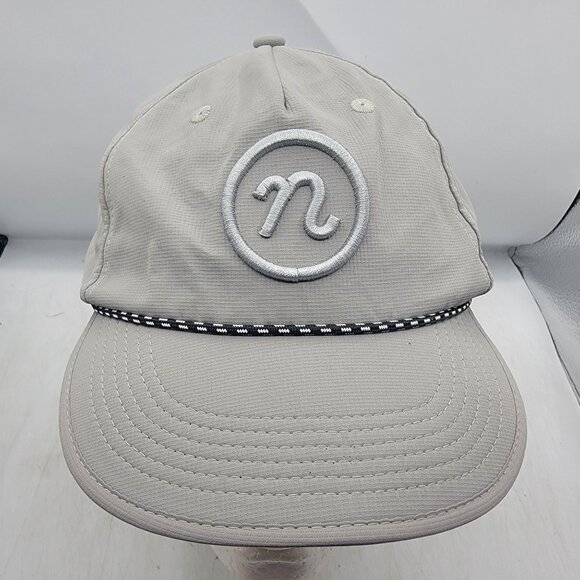 Outdoor Cap Adults Gray Snapback Hat Cap Outdoors Casual Athletic Lightweight - Picture 1 of 9